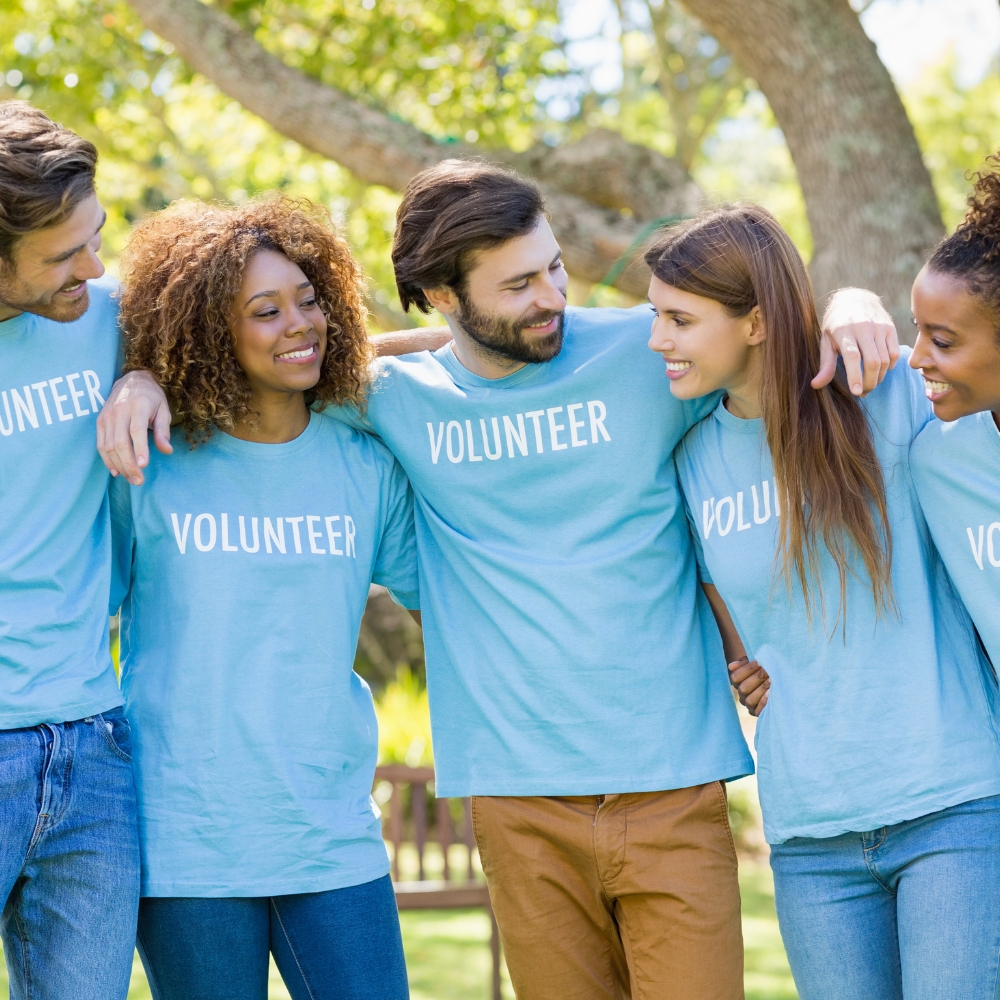 Volunteers supporting children with special needs